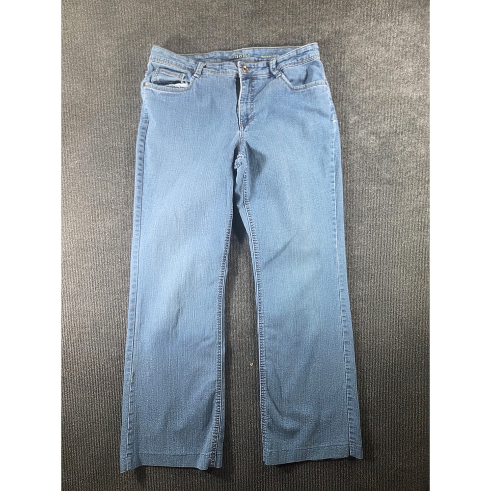 Sonoma Life Style Womens Size 12 AVG Medium Wash Blue Bootcut Stretch Jeans 2411